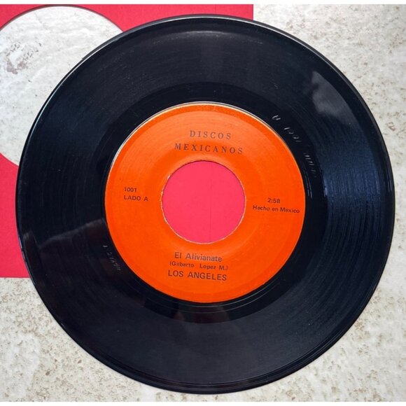 Los Angeles El Alivianate / Reyna de las Flores 45 Latin Discos Mexicanos - Picture 4 of 6